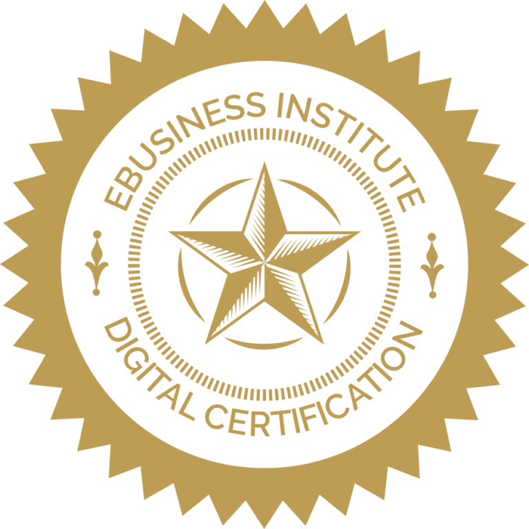 eBusiness Institute Australia certificate in digital marketing